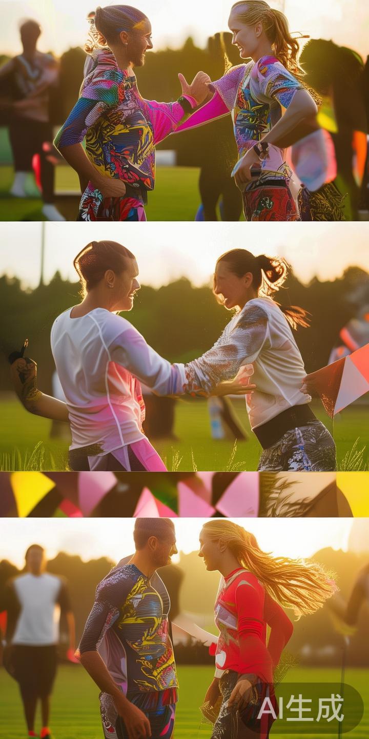 创新体育游戏的设计理念
以“爱”为主题的体育游戏